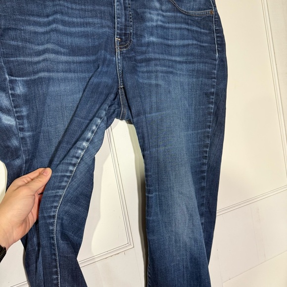 Lucky Brand Lolita Skinny Jeans Dark Wash Size 16W Blue Curvy Denim - Picture 7 of 12